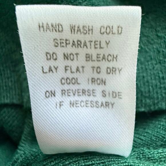 Altar’d State Womens S Emerald Green Crop Mock Neck Long Sleeve - Picture 7 of 7